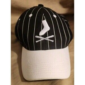 MLB Chicago White Sox Snap Back Black Pinstripe  Coca Cola Graphic Brim Cap